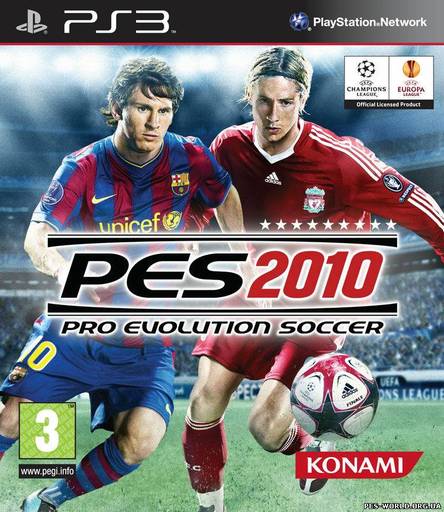 Pro Evolution Soccer 2010 - Первая обложка и немного видео