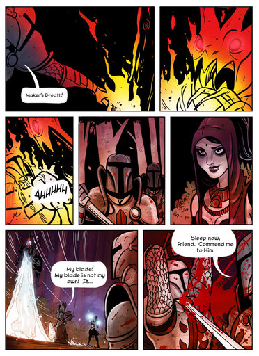 Dragon Age: Начало - Комикс от Penny Arcade "Охота на ведьм" (завершен)