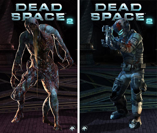 Dead Space 2 - Детальные арты некроморфов из Dead Space 2