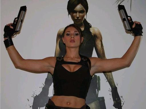 Tomb Raider: Underworld - Элисон Кэрролл - официальная модель Лары (2008)