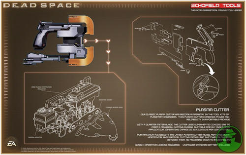Dead Space 2 - Конкурс "Оружейная": 211-V Plasma Cutter. При поддержке GAMER.ru и PodariPodarok.ru.