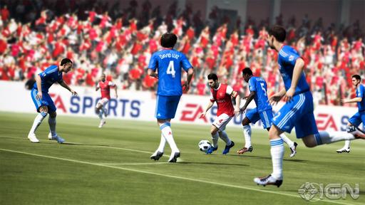 Первые скриншоты из FIFA 12