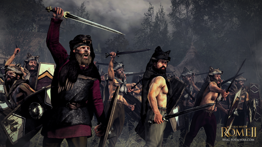Total War: Rome II — битва в Тевтобургском лесу