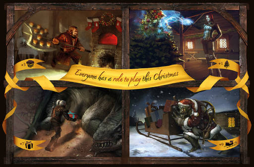 Ведьмак 3: Дикая Охота - Merry Witchmas! Ретроспектива рождественско-новогодних открыток от CD PROJEKT RED (обновлено 05.01.2022)